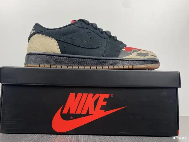 Cheap TBkick DN3400-001 Jordan 1 SoleFly Carnivore Low x Air 0404